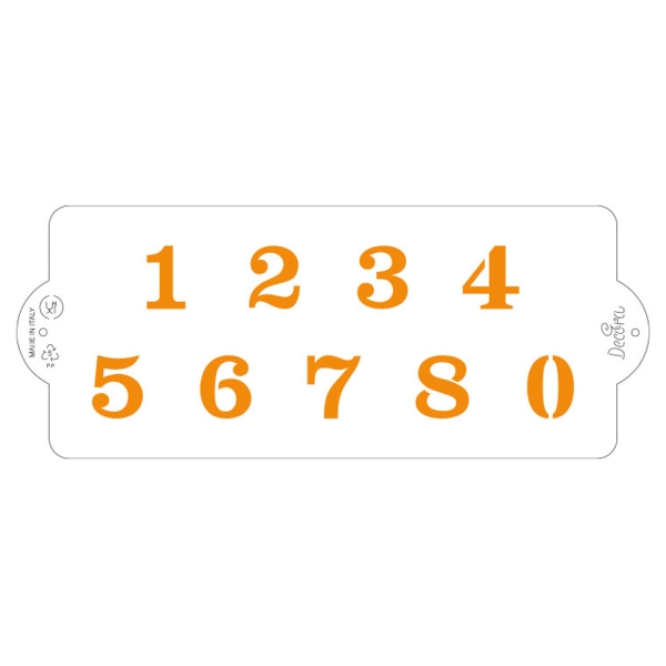 Stencil - Numbers